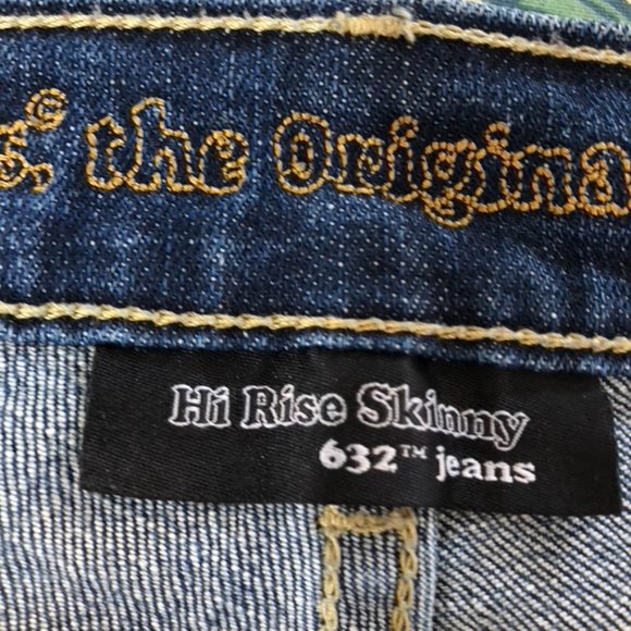 Levi's "Hi Rise Skinny" 632 Jeans, Sz 28" - Picture 3 of 13